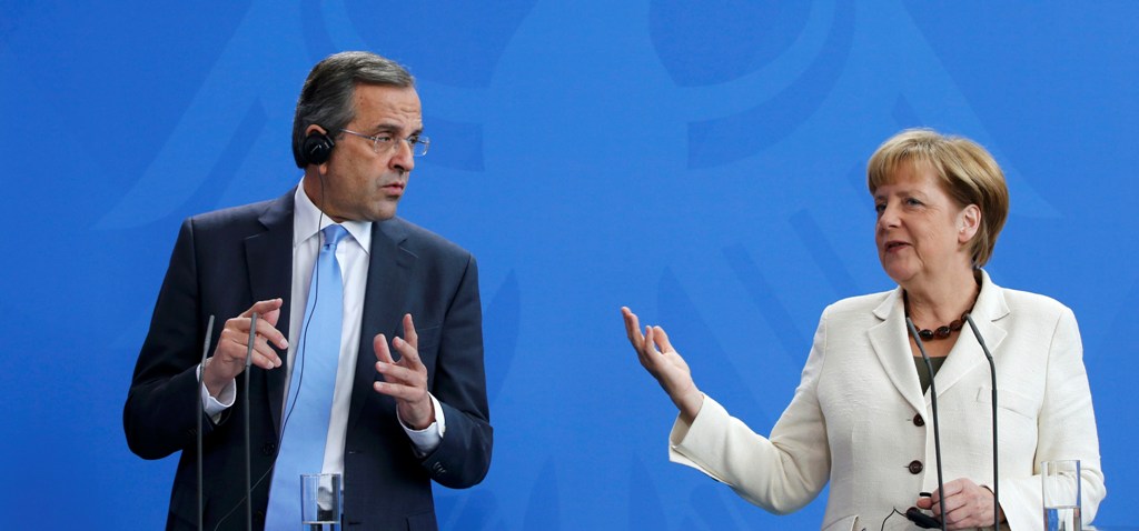 Μέρκελ - Σαμαράς έμειναν στο... ευχολόγιο - Media