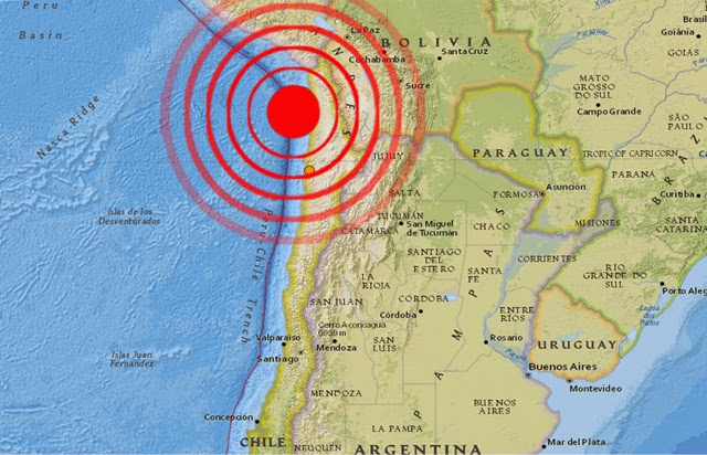 Ισχυρός σεισμός 7 Ρίχτερ στην Χίλη - Media
