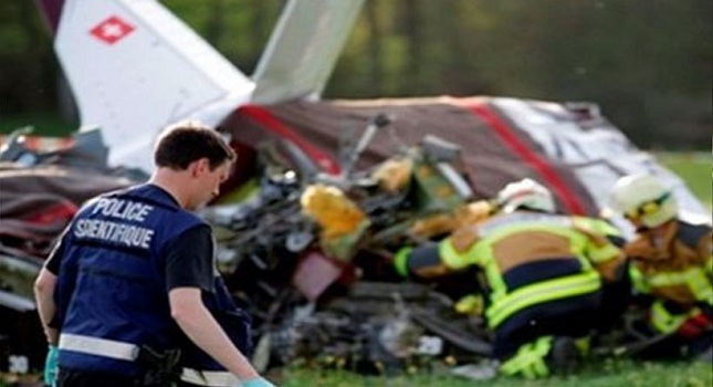 Συντριβή αεροπλάνου στην Ελβετία – Δύο νεκροί - Media