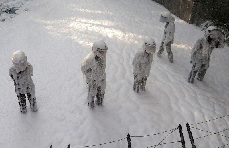 Βέλγιο: Πυροσβέστες κατά ΜΑΤ! - Media