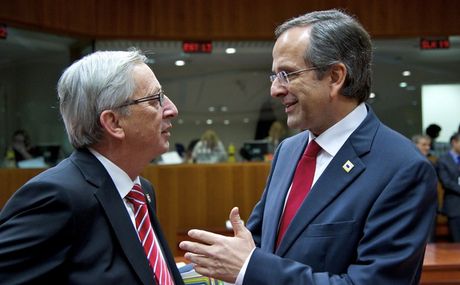 Συναντήθηκαν Σαμαράς-Γιούνκερ - Media