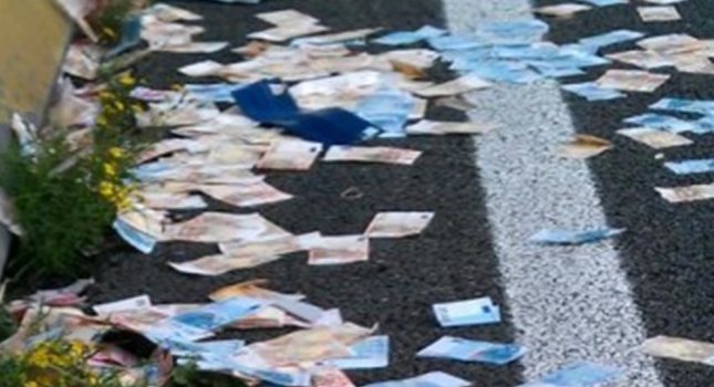 Έβρεξε… λεφτά στην εθνική οδό Ηρακλείου – Αγ. Νικολάου - Media