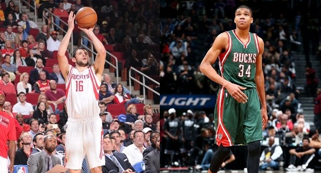 Πρωταγωνιστές στο ΝΒΑ Αντετοκούνμπο - Παπανικολάου - Media