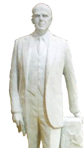 Το άγαλμα του θείου Καραμανλή ανάβει φωτιές στη Θεσσαλονίκη - Media