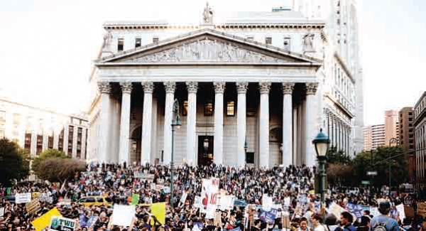 Η «πράσινη» κατάληψη της Wall Street - Media