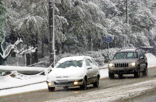 Χιόνια στην Αττική - Media