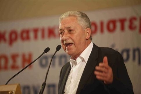 Κουβέλης: Θα καταψηφίσω το μνημόνιο - Media