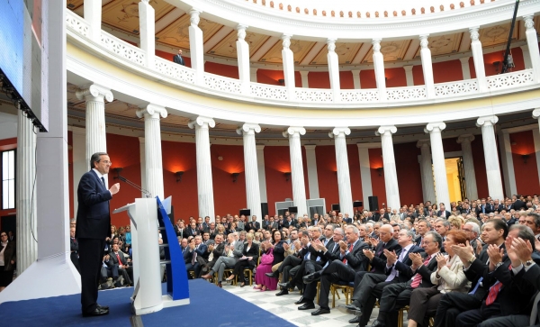 Το Ζάππειο ΙΙΙ παρουσίασε ο Αντώνης Σαμαράς - Media