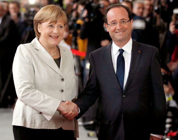 Μέρκελ: Πολύ σημαντική η φιλία μεταξύ Γερμανίας και Γαλλίας - Media