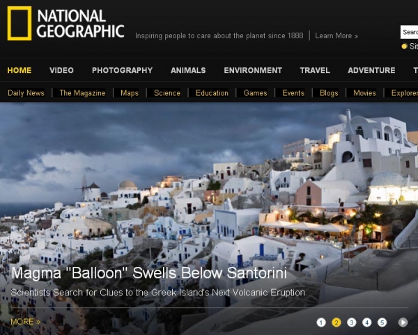 Νational Geographic: Οι επιστήμονες ψάχνουν την επόμενη έκρηξη του ηφαιστείου της Σαντορίνης    - Media