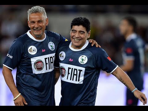 Ο μαγικός συνδυασμός του «Θεού» Ντιέγκο, με τον «μικρό Βούδα», Μπάτζιο (Video) 
 - Media