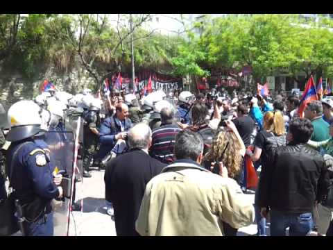 Ένταση και χημικά στην πορεία των Αρμενίων - Media