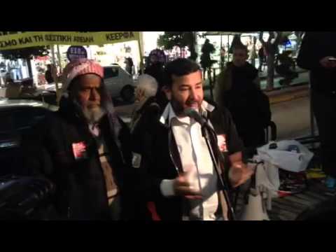Ο πατέρας του Σαχζάτ Λουκμάν στην εκδήλωση για τον Παύλο Φύσσα στο Κερατσίνι (Video) - Media