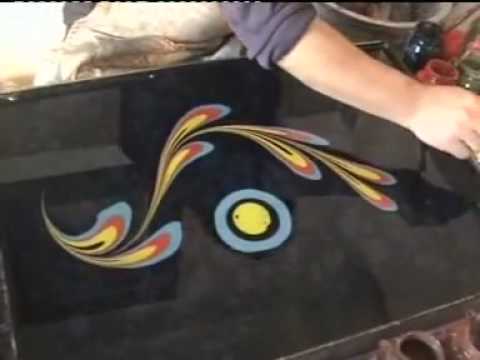 Ζωγραφική πάνω σε νερό (Video) - Media