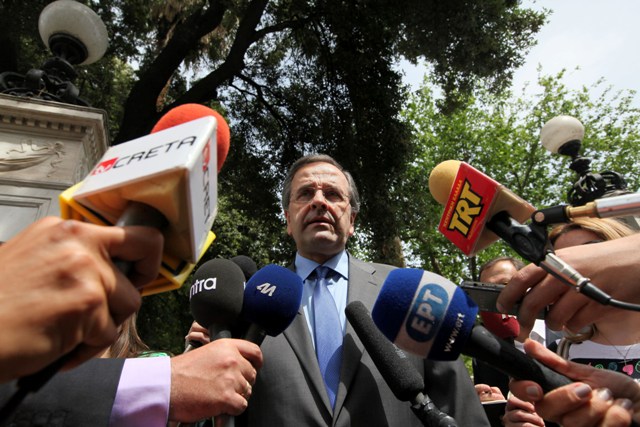 «Σταθεροποιείται η Ελλάδα» δηλώνει ο Σαμαράς - Media