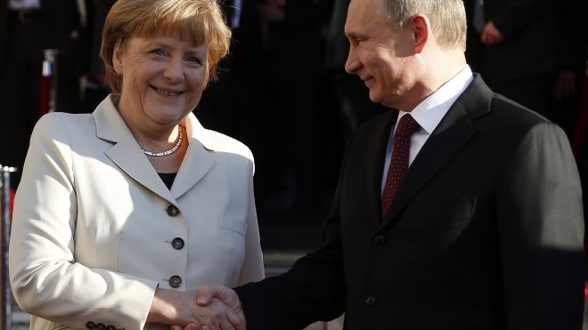 Πούτιν και Μέρκελ: Πολιτική λύση στη συριακή κρίση - Media