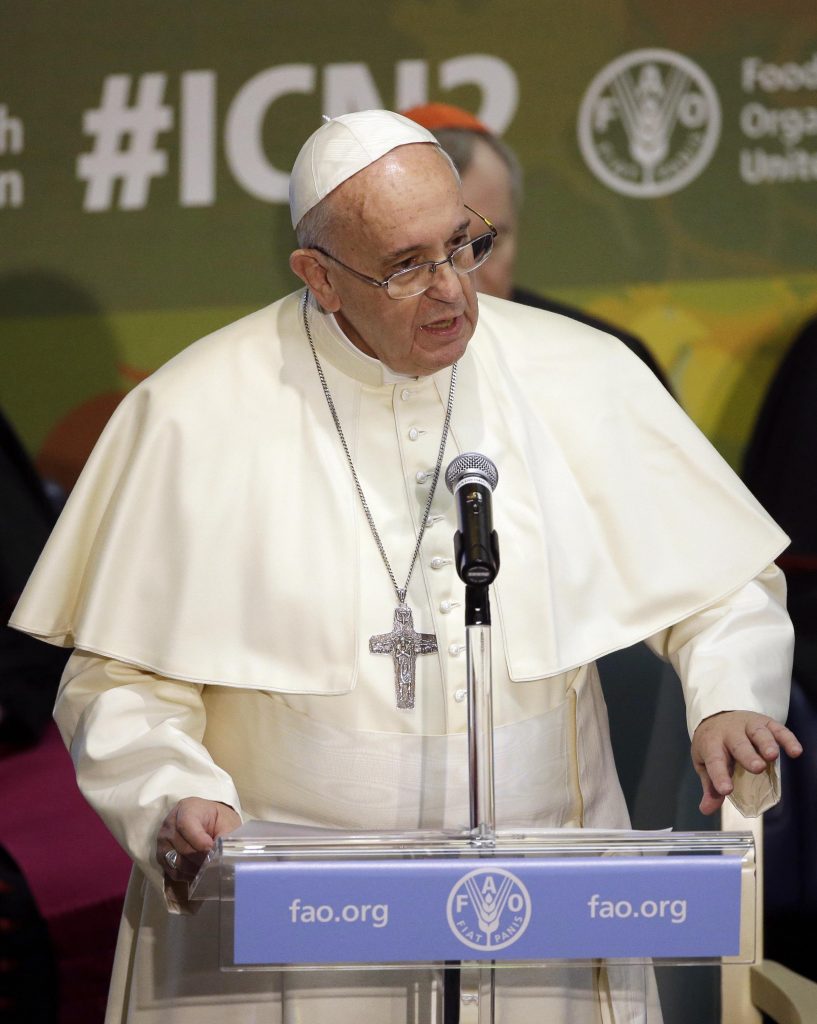 Πάπας Φραγκίσκος: «Υπάρχει φαγητό για όλους, αλλά δεν μπορούν όλοι να φάνε» - Media