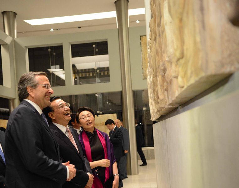 Στο Αρχαιολογικό Μουσείο Ηρακλείου Λι Κετσιάνγκ και Σαμαράς - Media