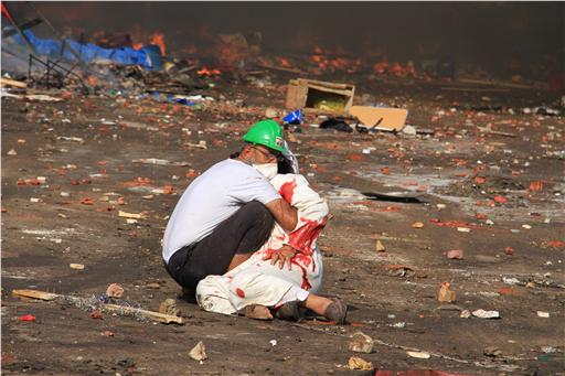 Εκατοντάδες νεκροί από τη σφαγή στην Αίγυπτο - Media