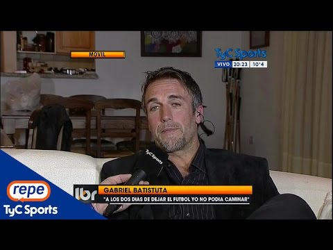 Αποκάλυψη σοκ: Ο Μπατιστούτα ζήτησε να του κόψουν τα πόδια! (Video) - Media