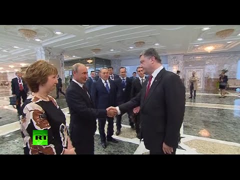 Συνάντηση Πούτιν – Ποροσένκο στη Λευκορωσία, με φόντο τη σφαγή στην ανατολική Ουκρανία - Media