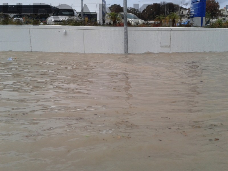 Πλημμύρισε η Ρόδος - Media