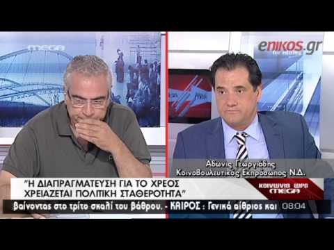 Άδωνις: Κομπλεξικοί οι Έλληνες που βρίζουν τη Γερμανία (Video) - Media