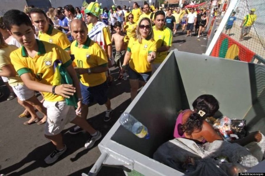 12 φωτογραφίες που ανατρέπουν την εικόνα  μας για το Μουντιάλ της Βραζιλίας - Media