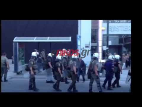 Συγκέντρωση και προσαγωγές στο Χυτήριο - Media