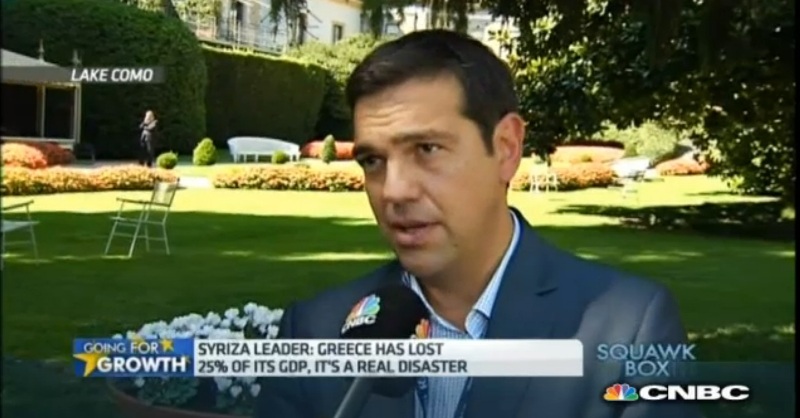 Τσίπρας στο CNBC: Ζητούμενο η αλλαγή πολιτικής (Video) - Media