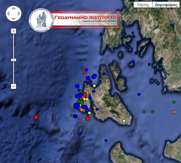4,7 Ρίχτερ στην Κεφαλονιά - Media