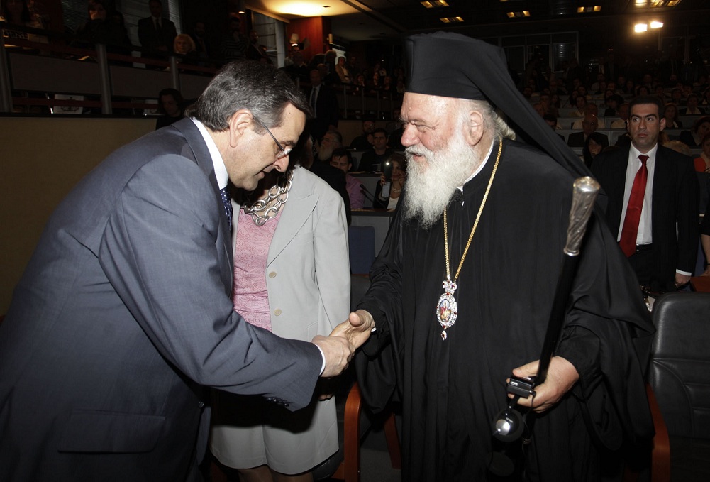 Στον πόλεμο δεν υπάρχουν άθεοι λέει ο Σαμαράς - Media