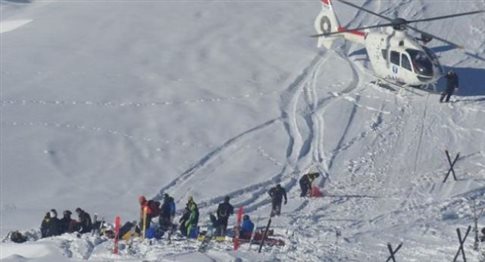 Πανοραμική φωτογραφία από το σημείο όπου τραυματίστηκε ο Σουμάχερ - Media