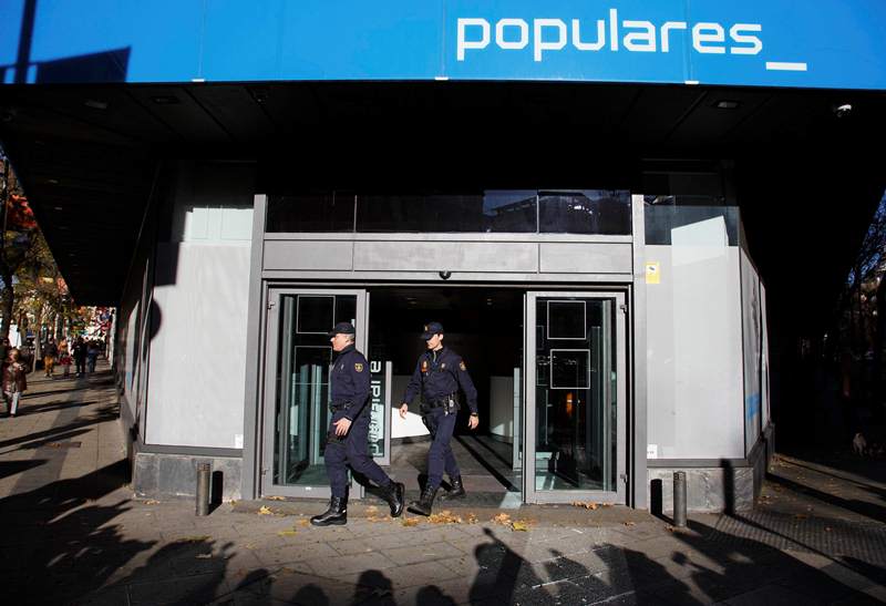Ισπανία: Έφοδος της αστυνομίας στα γραφεία του κυβερνώντος Λαϊκού κόμματος - Media