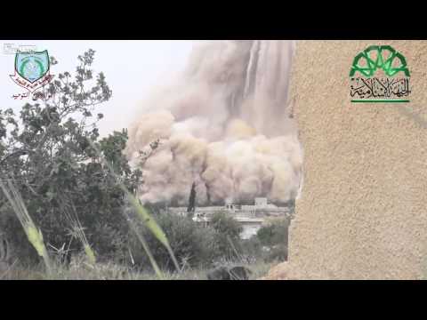 Αντάρτες πυροδοτούν εκρηκτικά στη Συρία (Video) - Media