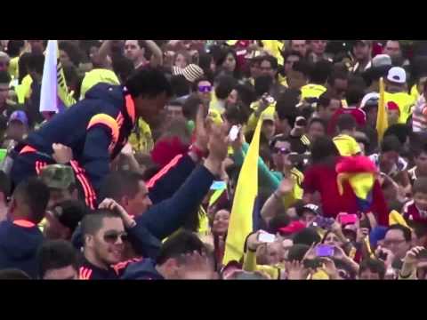Η φιέστα των Κολομβιανών και ο χορός του Χάμες Ροντρίγκεζ (Video) - Media