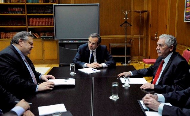Συνάντηση των πολιτικών αρχηγών - Media