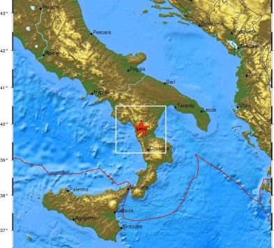 Σεισμός 5,3 ρίχτερ στη Νότια Ιταλία - Media
