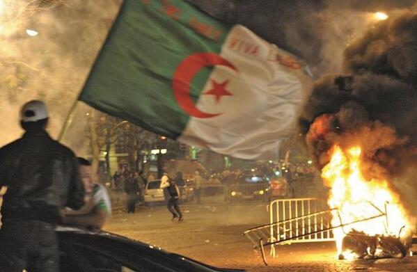 «Έκαψαν» τη Γαλλία οι Αλγερινοί (Photos) - Media