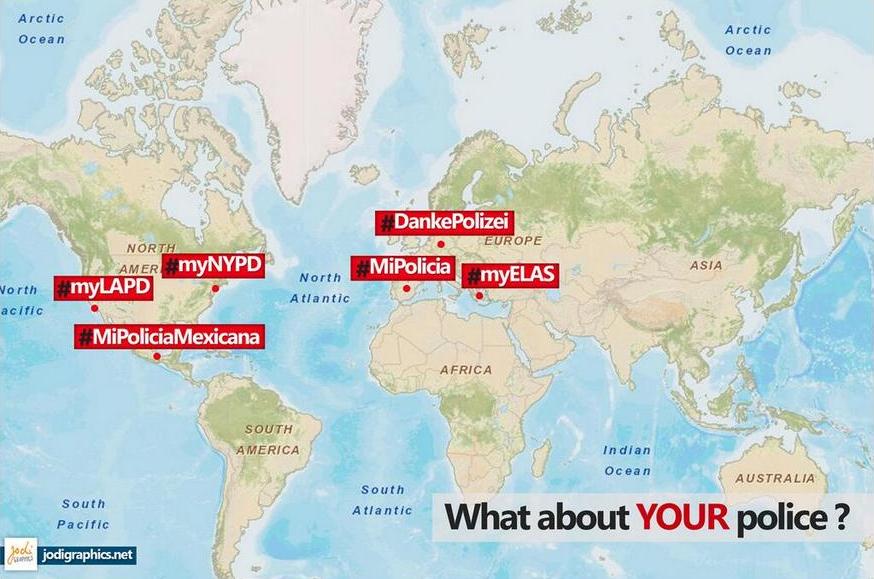 Η παγκόσμια κατακραυγή κατά της αστυνομικής βίας έχει hashtag - Media