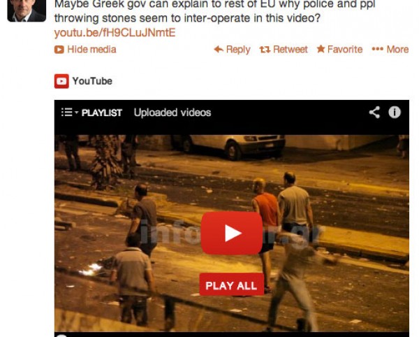 Και το BBC αναρωτιέται για τους «αγανακτισμένους πολίτες» που συμπλέουν με την αστυνομία (Video) - Media