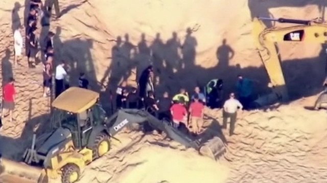 ΗΠΑ: 6χρόνος παγιδεύτηκε για τρεις ώρες σε αμμόλοφο - Media
