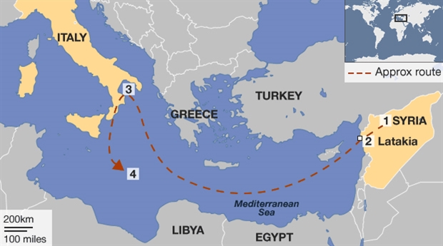 Κρήτη: Ανησυχία για τον «εξαιρετικά σύντομο» χρόνο που διήρκεσε η καταστροφή των χημικών της Συρίας - Media