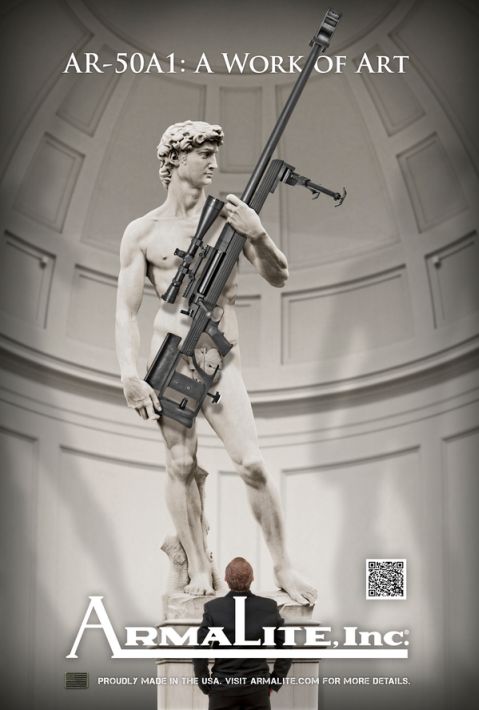 Σάλος στην Ιταλία με τη διαφήμιση που δείχνει τον Δαυίδ του Μιχαήλ Άγγελου να κρατά όπλο - Media