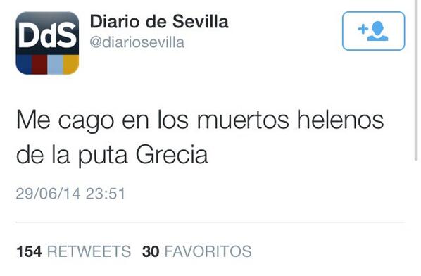 «Χ@ζω στους νεκρούς΄Ελληνες της π@υτ@νας Ελλάδας» - Media