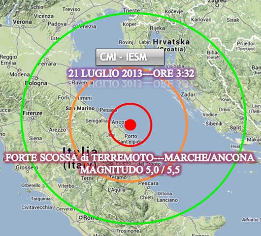 Σειρά σεισμικών δονήσεων στην Ιταλία - Media
