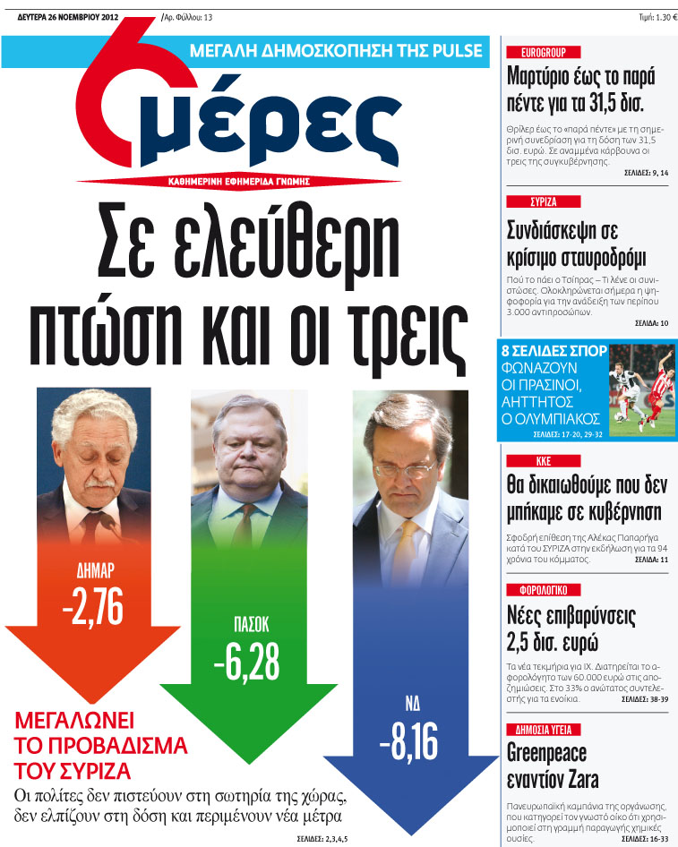 «Σε ελεύθερη πτώση και οι τρεις» - Media