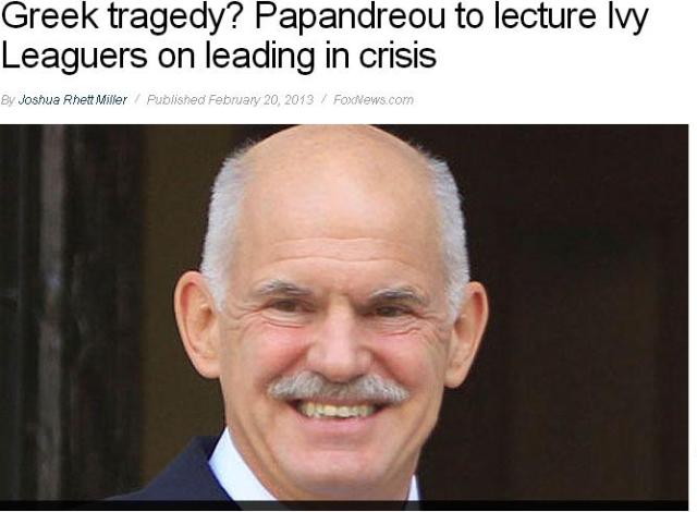 Papa(ndreou) don’t preach… - Media