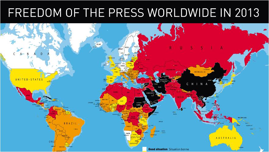 Υποχώρησε 14 θέσεις η Ελλάδα στην κατάταξη για την ελευθερία του Τύπου - Media