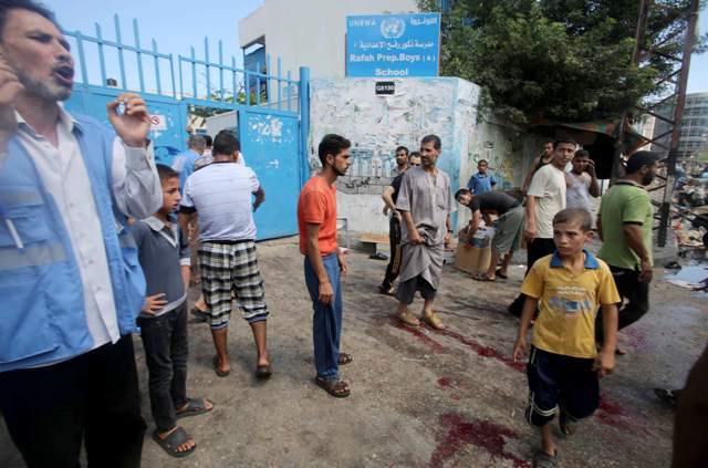 Ο βομβαρδισμός του σχολείου του ΟΗΕ έφερε 7ωρη ανθρωπιστική εκεχειρία - Media